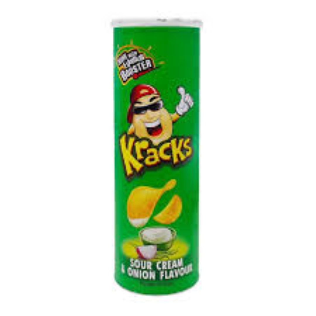KRACKS SOUR CREAM & ONION 110G
